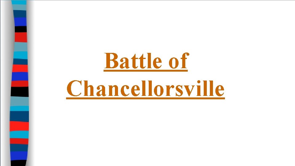 Battle of Chancellorsville 