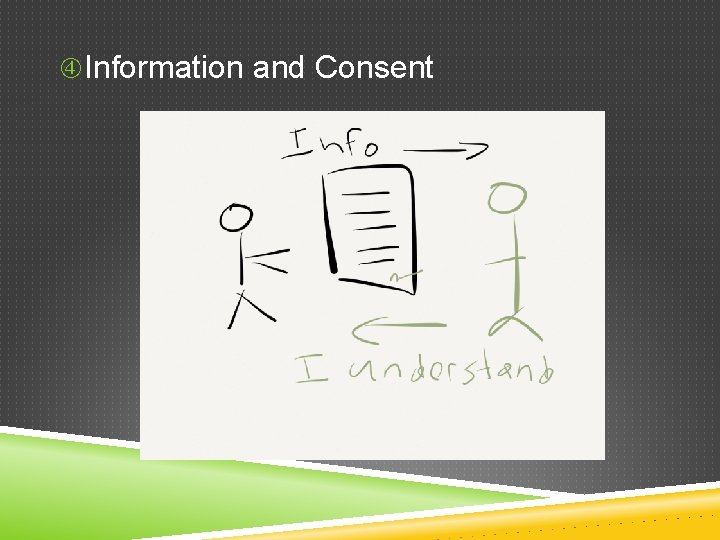  Information and Consent 