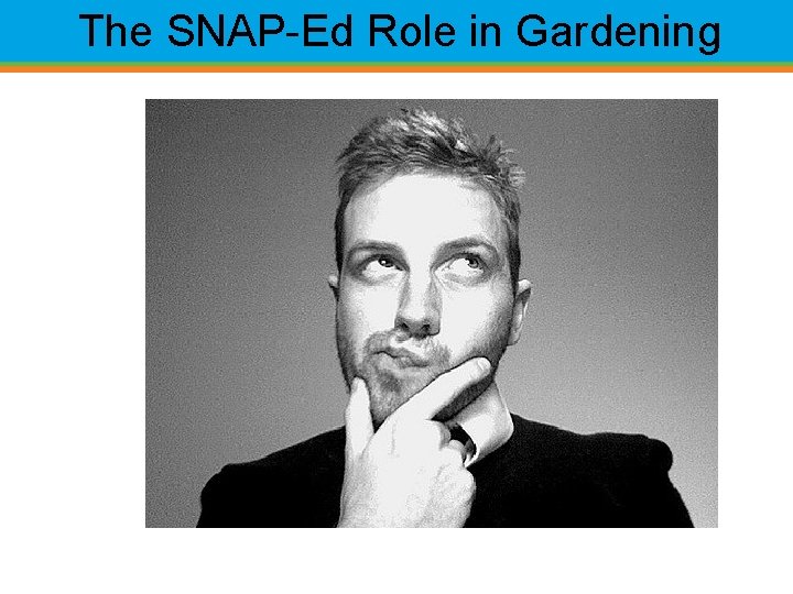 The SNAP-Ed Role in Gardening 