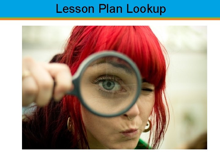 Lesson Plan Lookup 