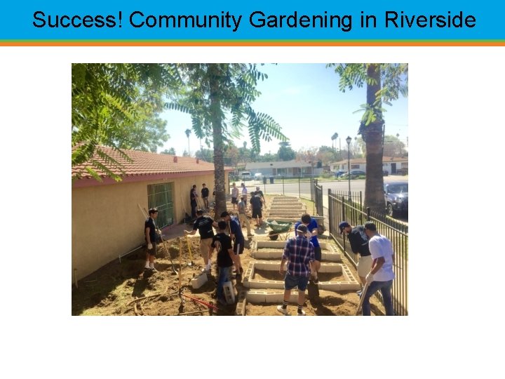 Success! Community Gardening in Riverside 