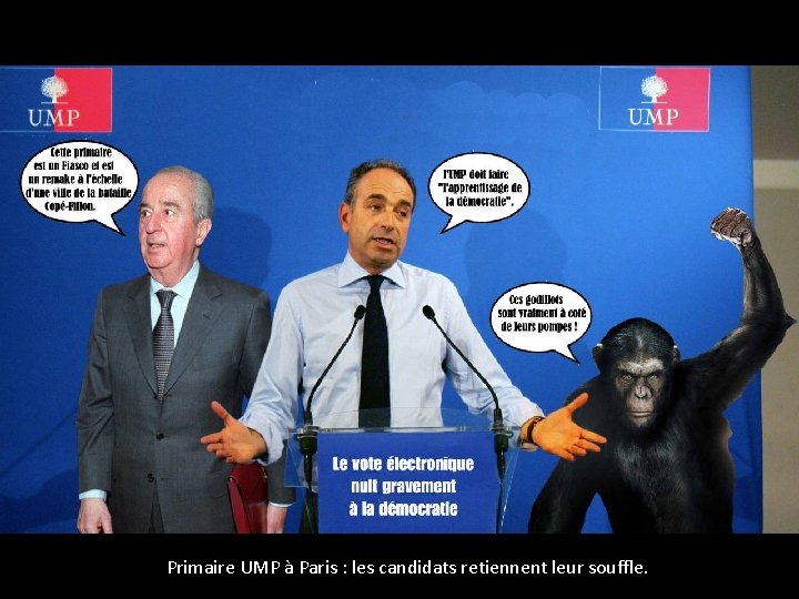 Primaire UMP à Paris : les candidats retiennent leur souffle. 
