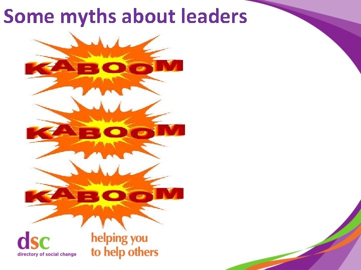 Some myths about leaders 