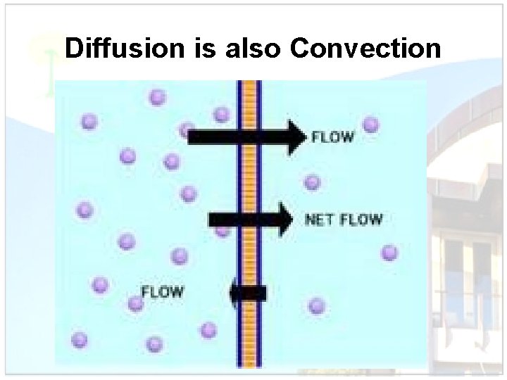 Diffusion is also Convection 