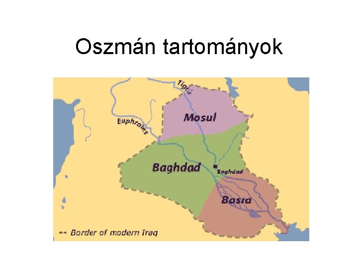 Oszmán tartományok 