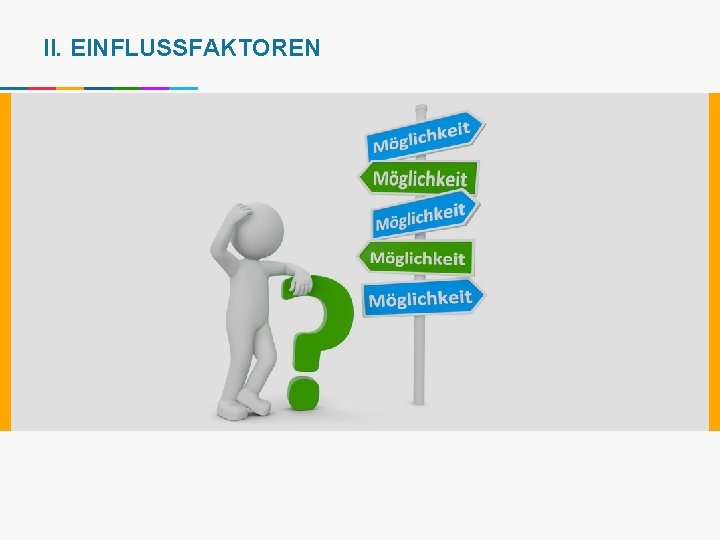 II. EINFLUSSFAKTOREN 