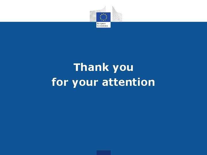 Thank you for your attention 