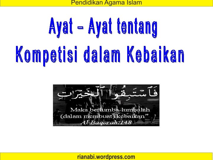 Kompetisi Dalam Prestasi Kompetisi Dalam Belajar Kompetisi Dalam