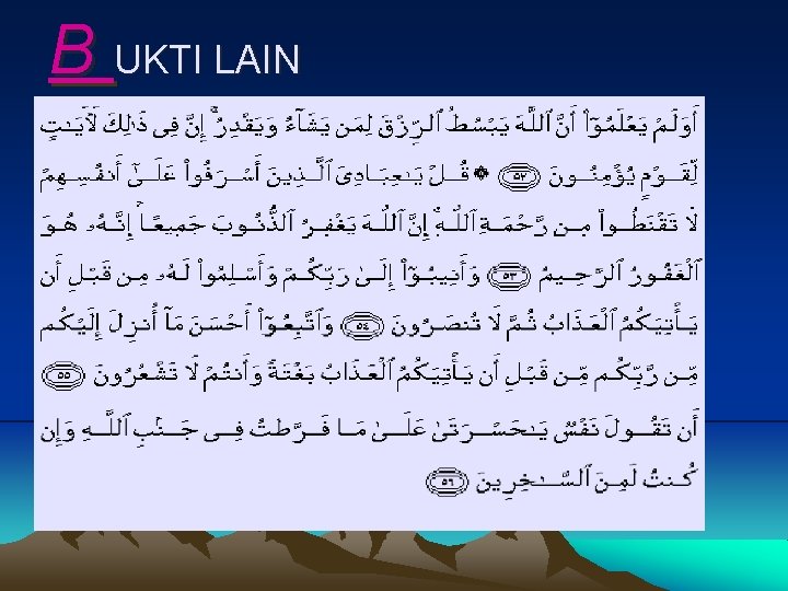 B UKTI LAIN 