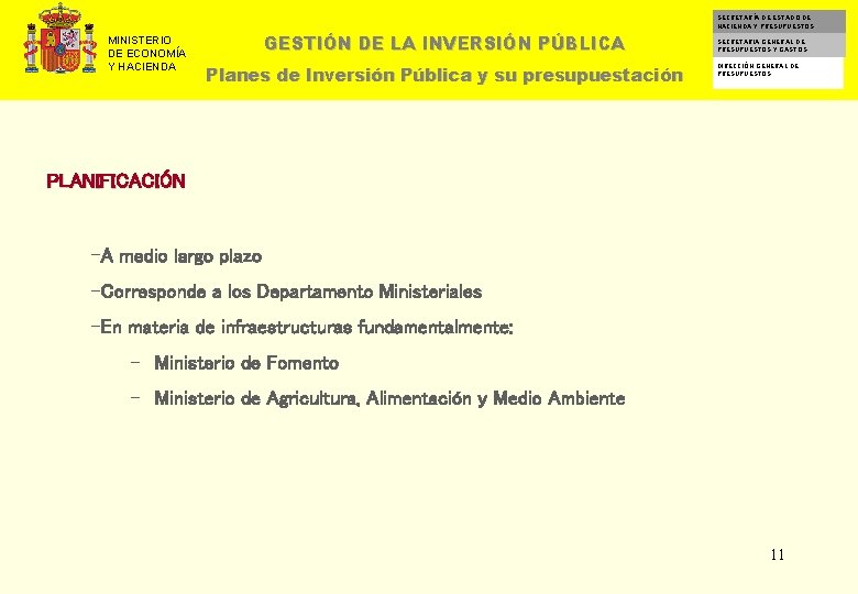 SECRETARÍA DE ESTADO DE HACIENDA Y PRESUPUESTOS MINISTERIO DE ECONOMÍA Y HACIENDA GESTIÓN DE