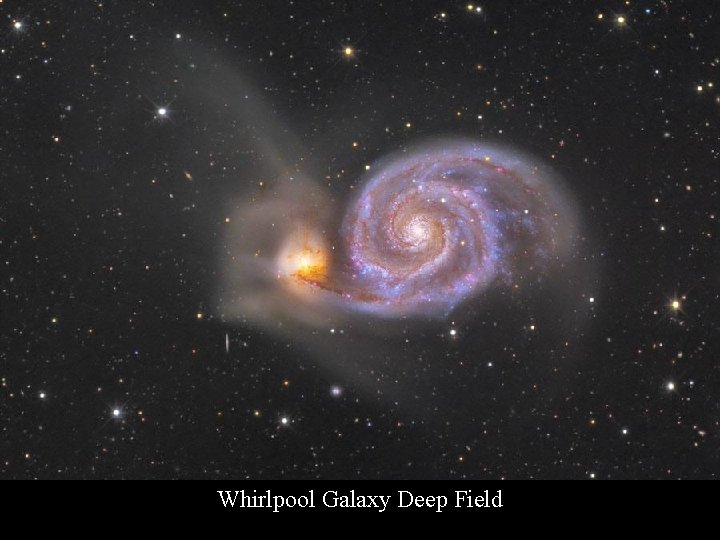 Whirlpool Galaxy Deep Field 