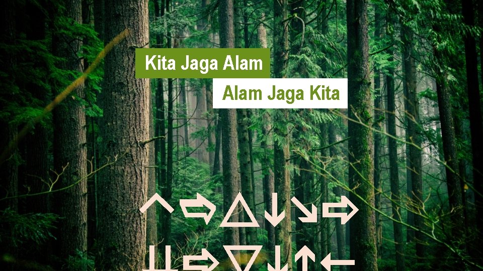 Kita Jaga Alam Jaga Kita Terima 