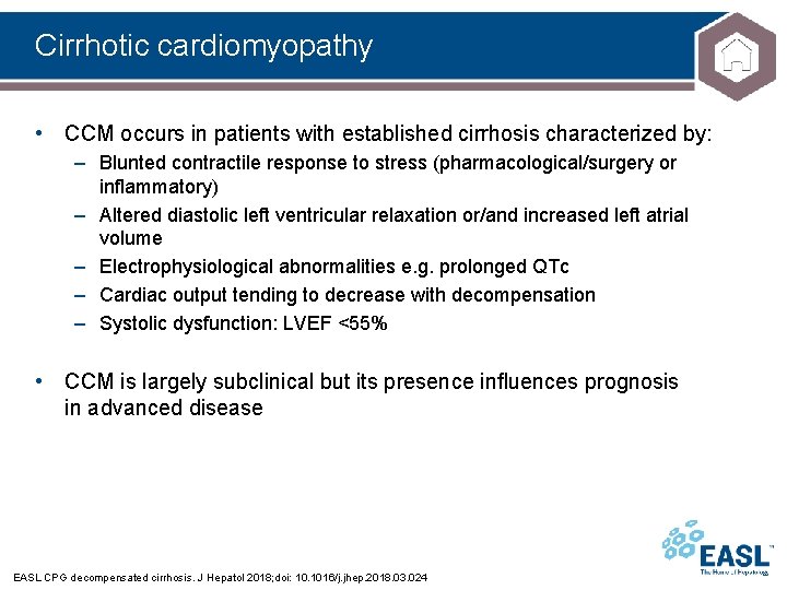 Cirrhotic cardiomyopathy • CCM occurs in patients with established cirrhosis characterized by: – Blunted Cirrhotic cardiomyopathy • CCM occurs in patients with established cirrhosis characterized by: – Blunted
