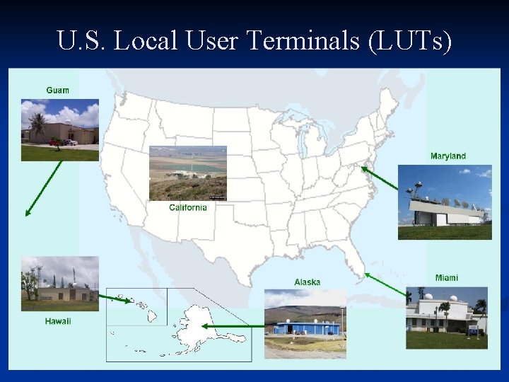 U. S. Local User Terminals (LUTs) 