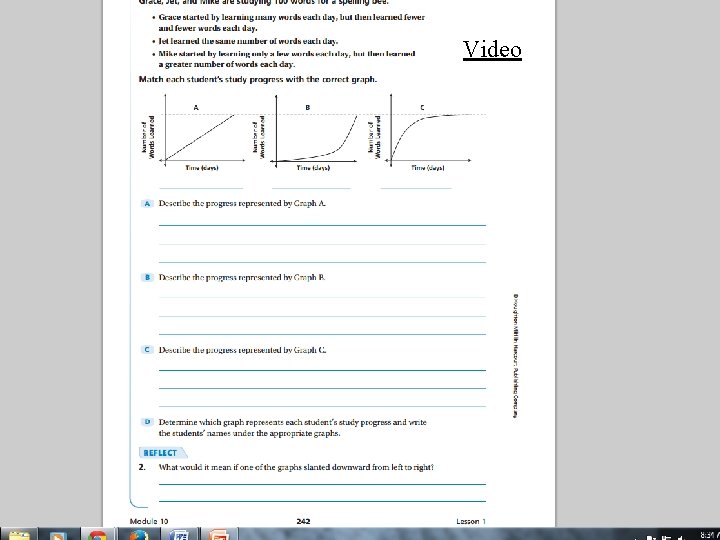 Interpreting Graphs Video 