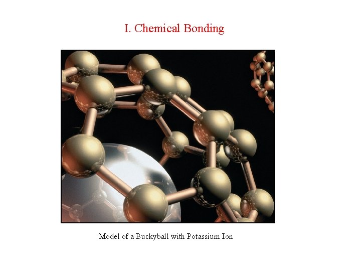 I. Chemical Bonding Model of a Buckyball with Potassium Ion 