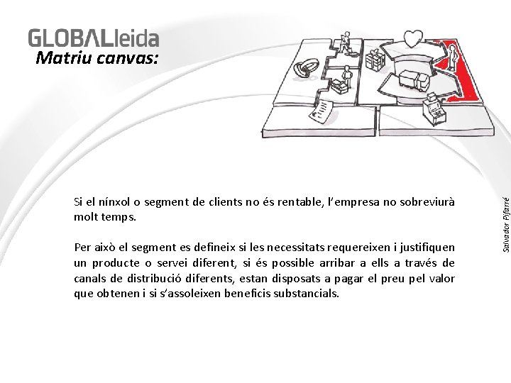 Si el nínxol o segment de clients no és rentable, l’empresa no sobreviurà molt