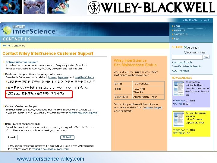 www. interscience. wiley. com 