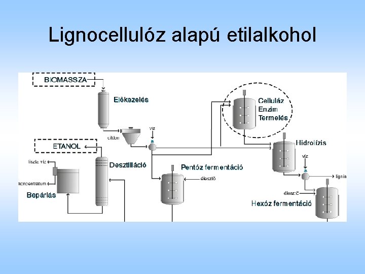 Lignocellulóz alapú etilalkohol 