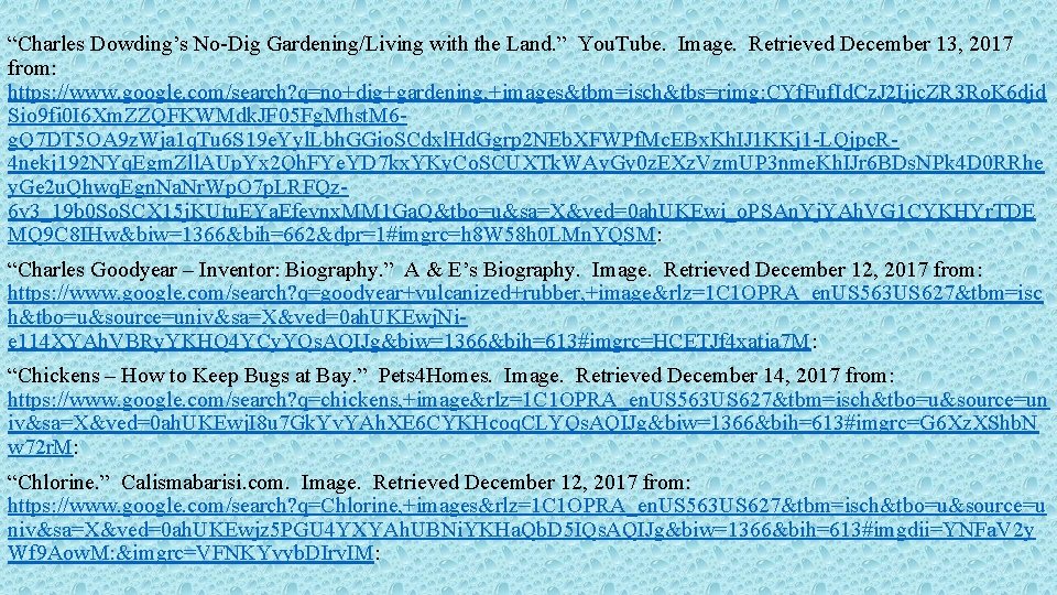 “Charles Dowding’s No-Dig Gardening/Living with the Land. ” You. Tube. Image. Retrieved December 13,