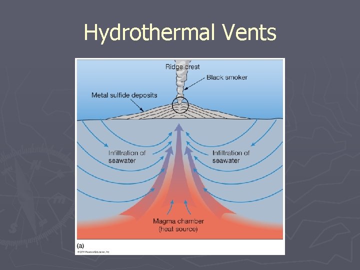 Hydrothermal Vents © 2011 Pearson Education, Inc. 