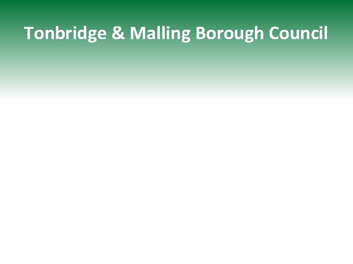 Tonbridge & Malling Borough Council 