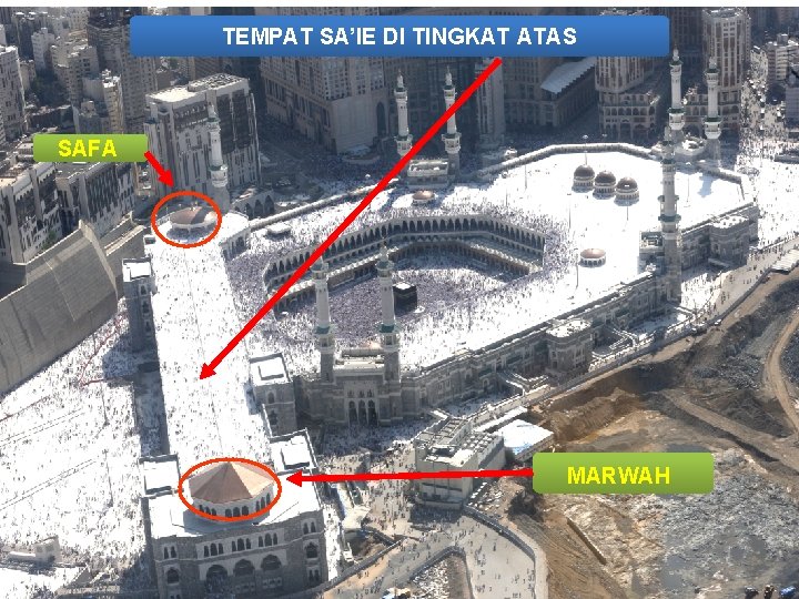 TEMPAT SA’IE DI TINGKAT ATAS SAFA MARWAH 