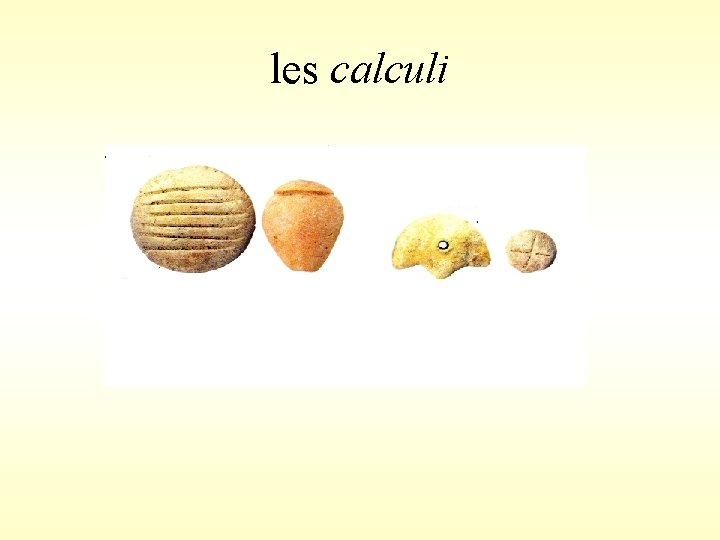 les calculi 