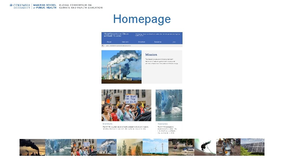 Homepage 