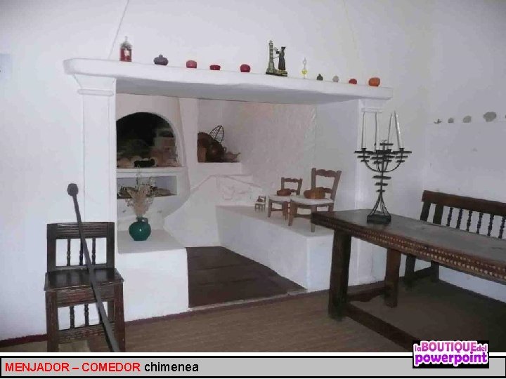 MENJADOR – COMEDOR chimenea 