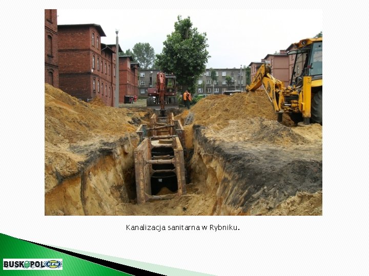 Kanalizacja sanitarna w Rybniku. 