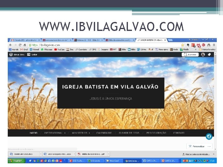 WWW. IBVILAGALVAO. COM 