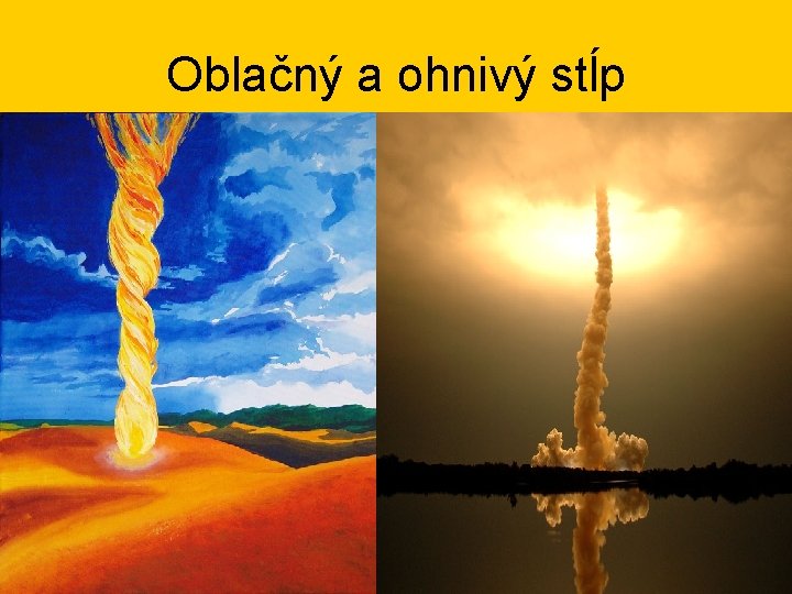 Oblačný a ohnivý stĺp 