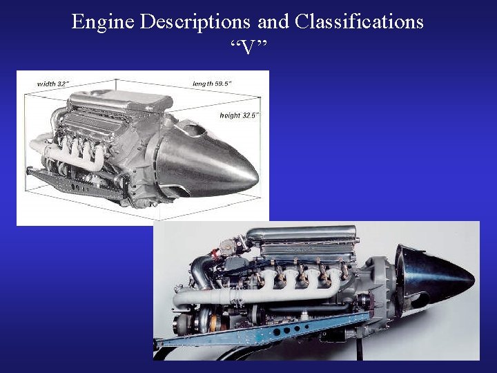Engine Descriptions and Classifications “V” 