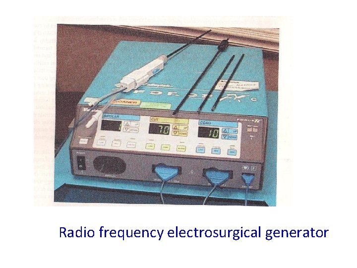 Radio frequency electrosurgical generator 
