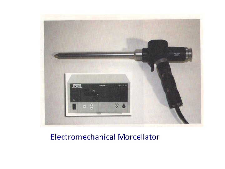 Electromechanical Morcellator 