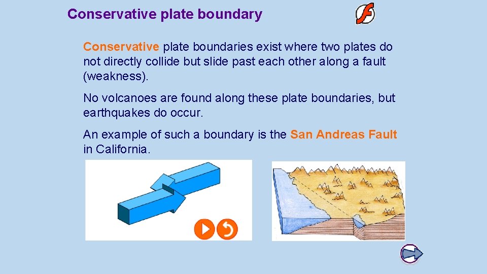 Conservative plate boundary Conservative plate boundaries exist where two plates do not directly collide
