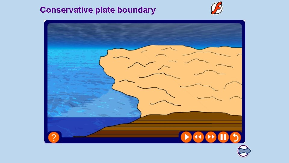 Conservative plate boundary 