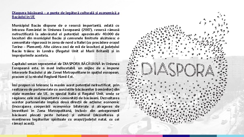 Diaspora băcăuană – o punte de legătură culturală și economică a Bacăului în UE