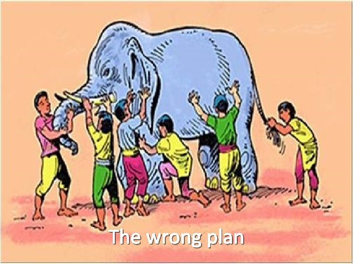 The wrong plan 