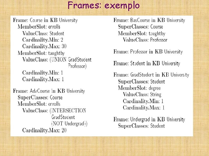 Frames: exemplo 