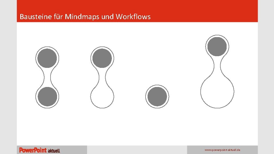 Bausteine für Mindmaps und Workflows www. powerpoint-aktuell. de 