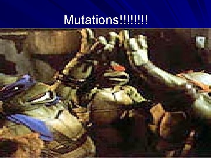 Mutations!!!! 