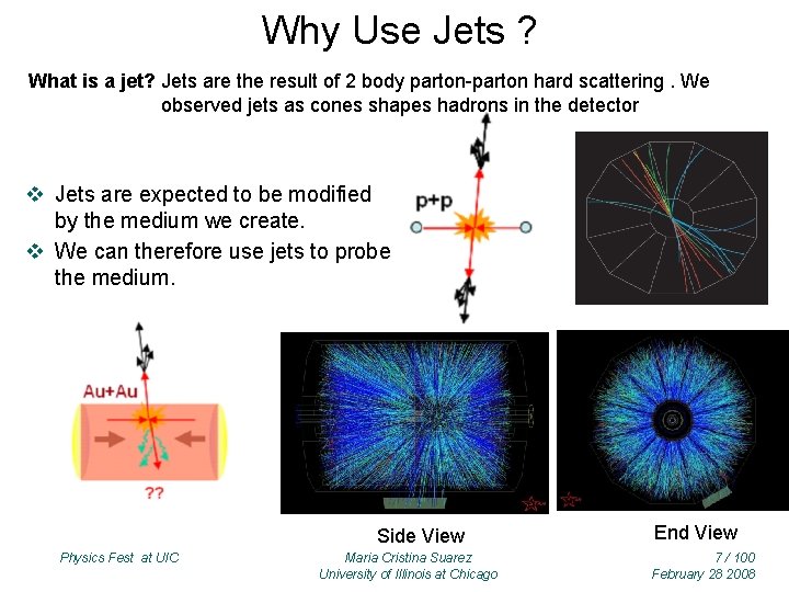 Why Use Jets ? What is a jet? Jets are the result of 2