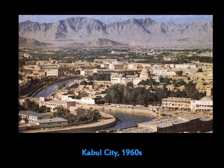 Kabul City, 1960 s 