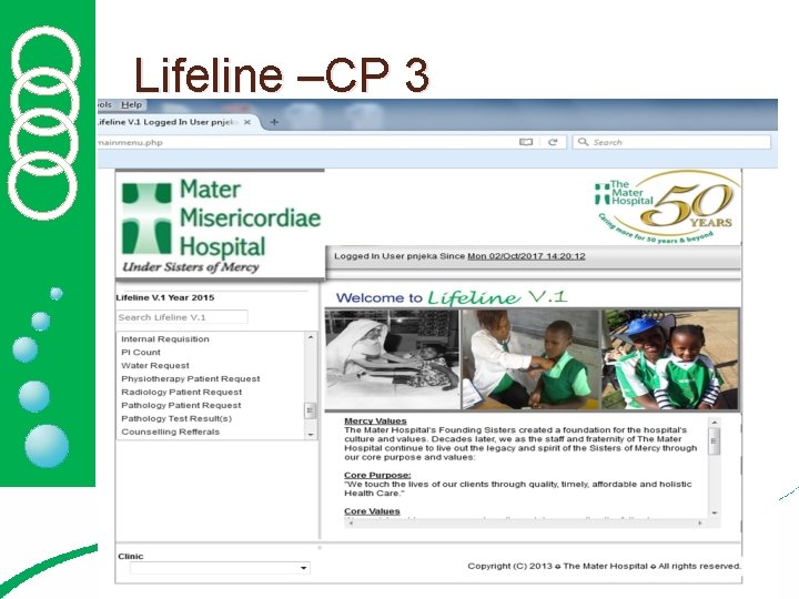 Lifeline –CP 3 We care more. 