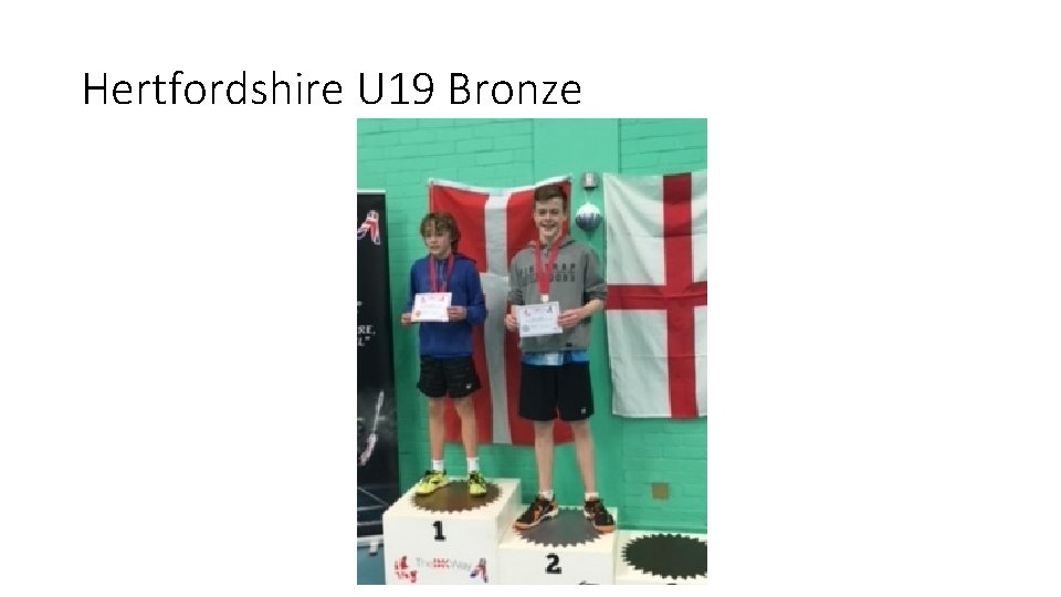 Hertfordshire U 19 Bronze 