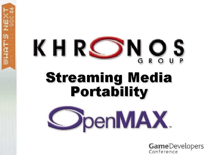 Streaming Media Portability 