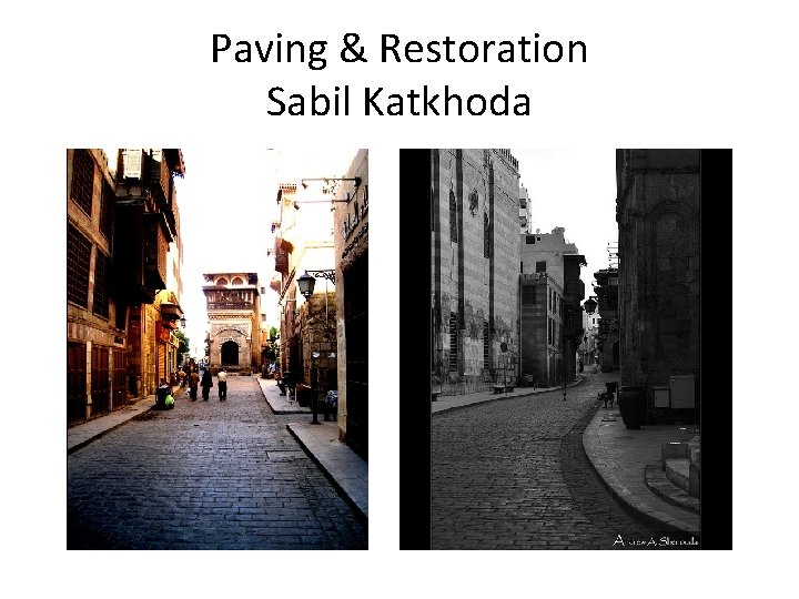 Paving & Restoration Sabil Katkhoda 