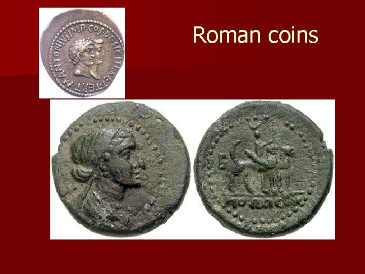 Roman coins 